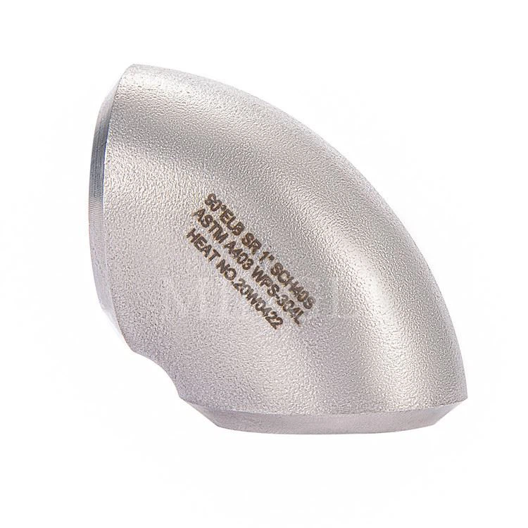 90 laipsnių plieninio vamzdžio alkūnė